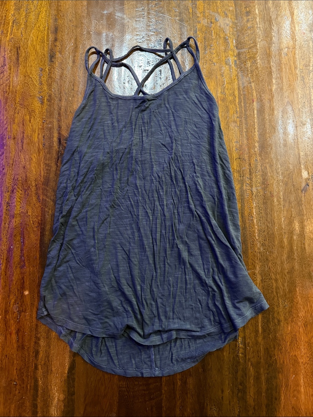 American Eagle Outfitters Navy Strappy Back Tank. NEW WITHOUT TAGS